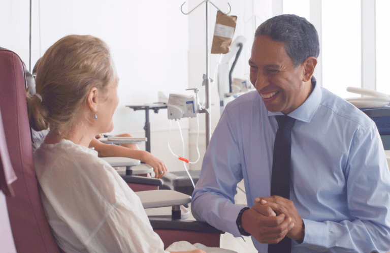 Dr Tony Speaking With Patient