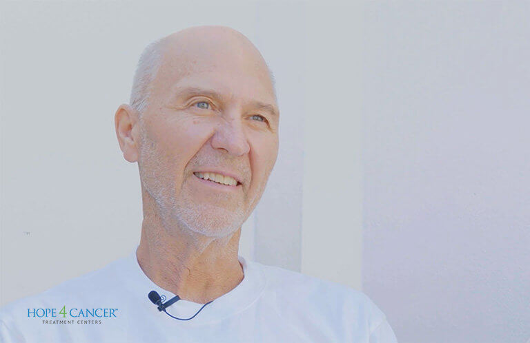 Tyler Wais patient smiling during interview